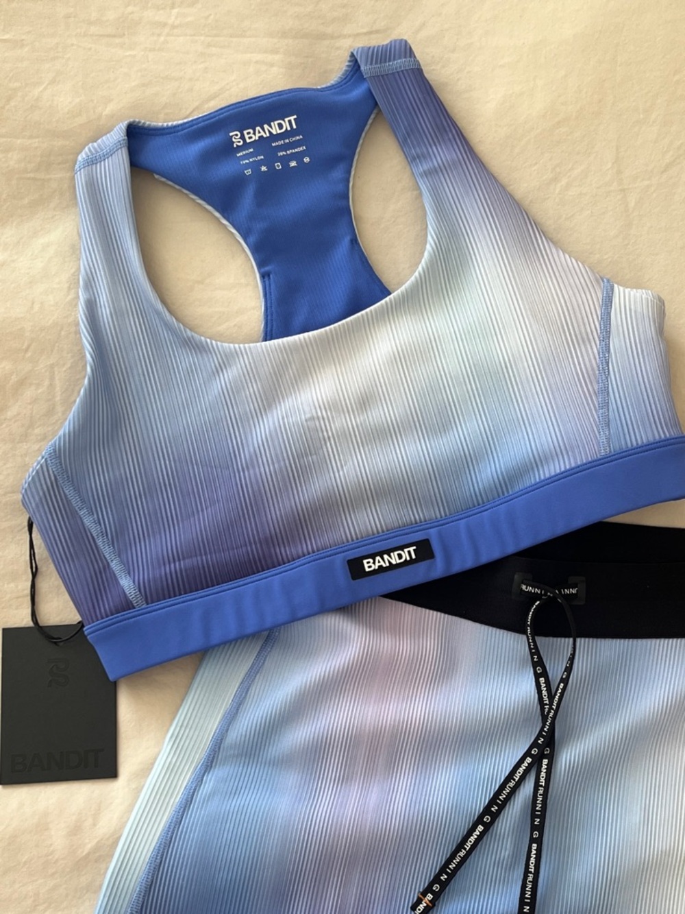 NWT Bandit Candence Scoop Neck Run Bra